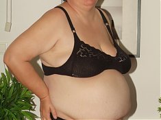 Horny mature BBW Agnes Eva got her fat twat fucked hard after engaging in a kinky foreplay with her hottie